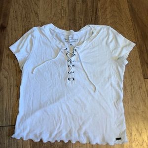 Hollister White Shirt